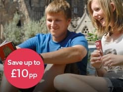 Book by 31st May & save £10pp